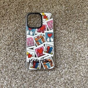 Casetify X Keith Haring iPhone 15 Pro case
